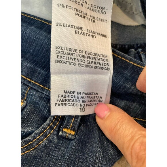 Denizen Denim Cuffed Jean Shorts Womens Size 10 Vacation Travel Pool Casual - Picture 5 of 12